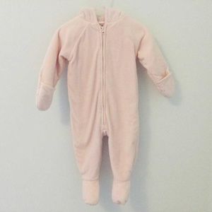 Old Navy Fleece Baby Bunting - 6-12 M